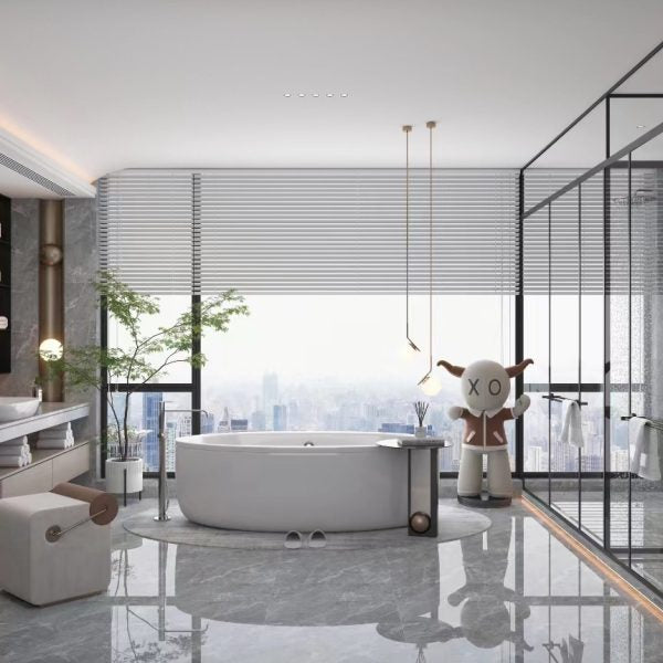 15-CL Marble Look Tiles