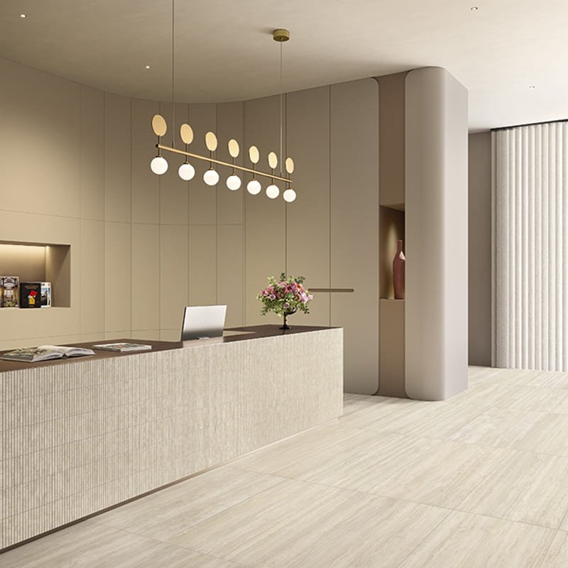 8-WH Stone Look Tile