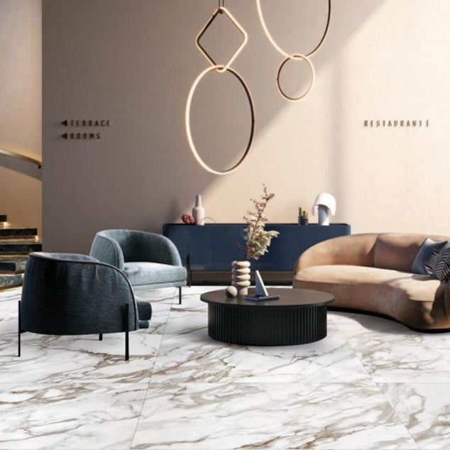 24-CA Marble Look Tiles