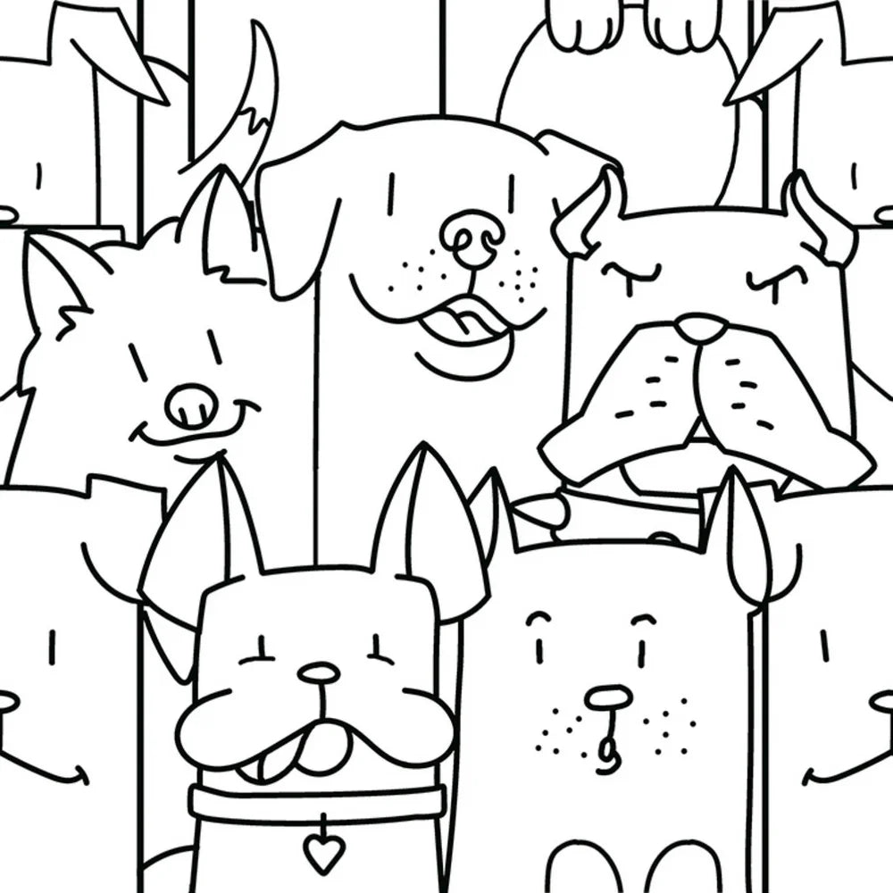 49-DOG Pattern Tiles