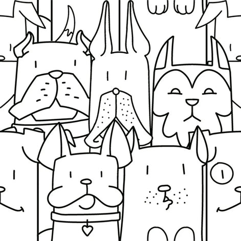 49-DOG Pattern Tiles