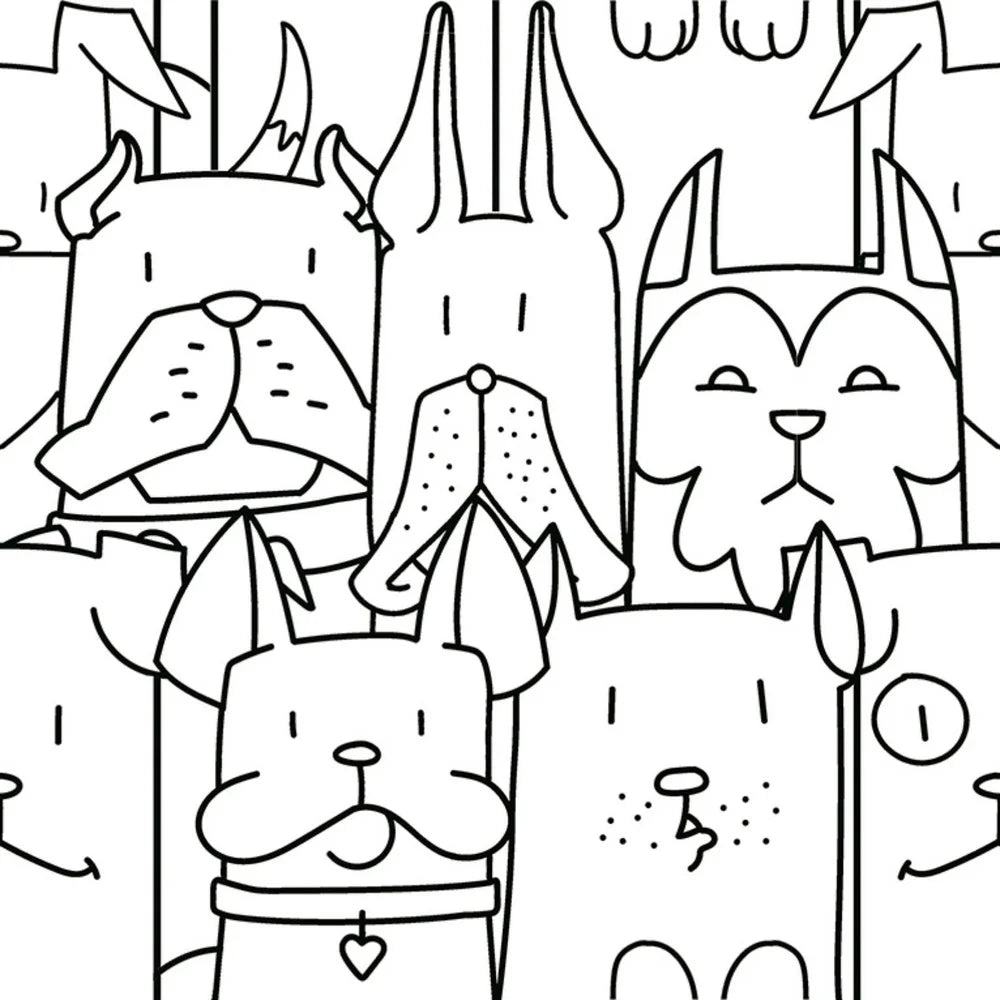 49-DOG Pattern Tiles