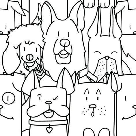 49-DOG Pattern Tiles