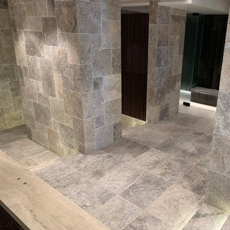 63-SI Natural Silver Travertine