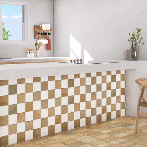 65-BN Earth Tone Tiles*