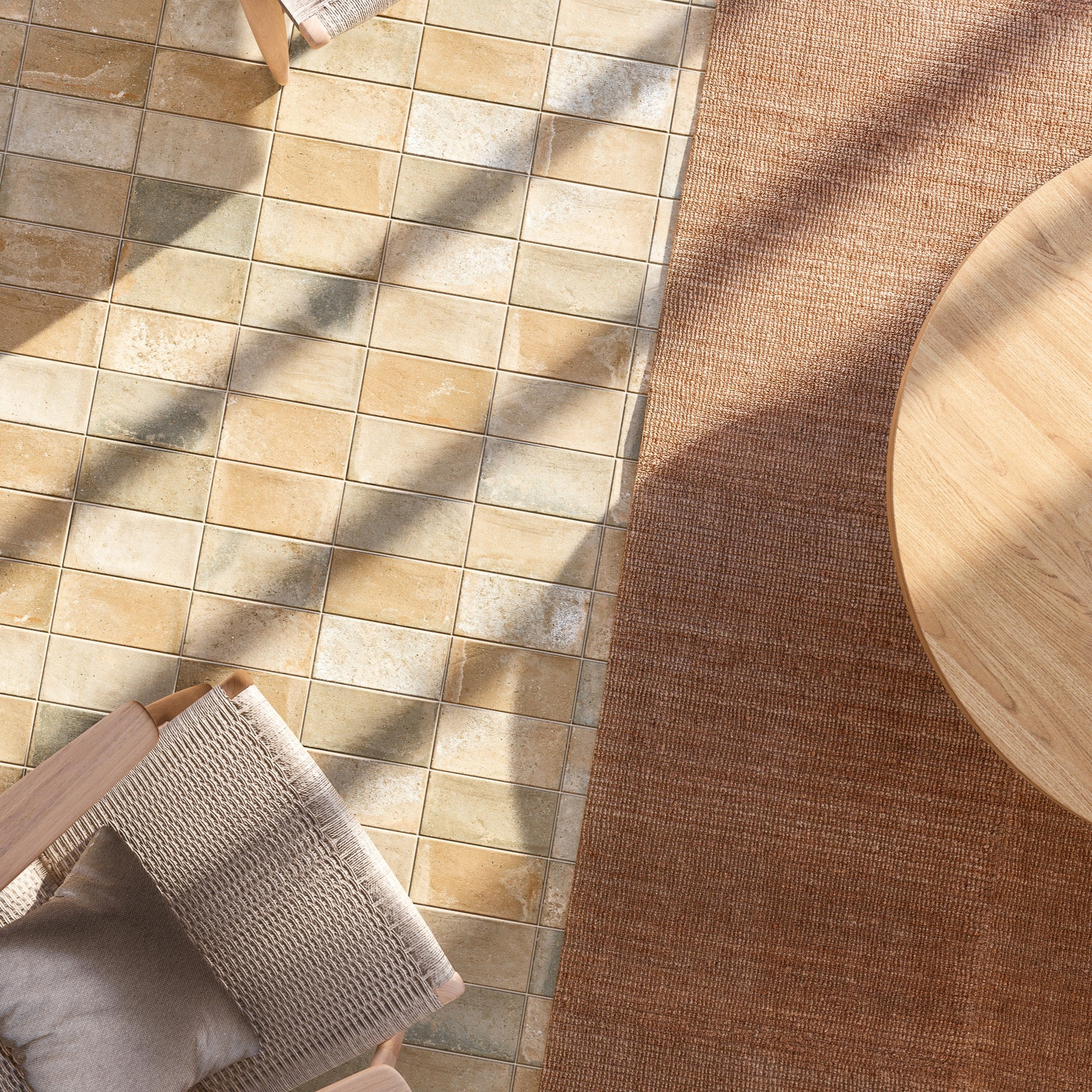 65-BN Earth Tone Tiles*
