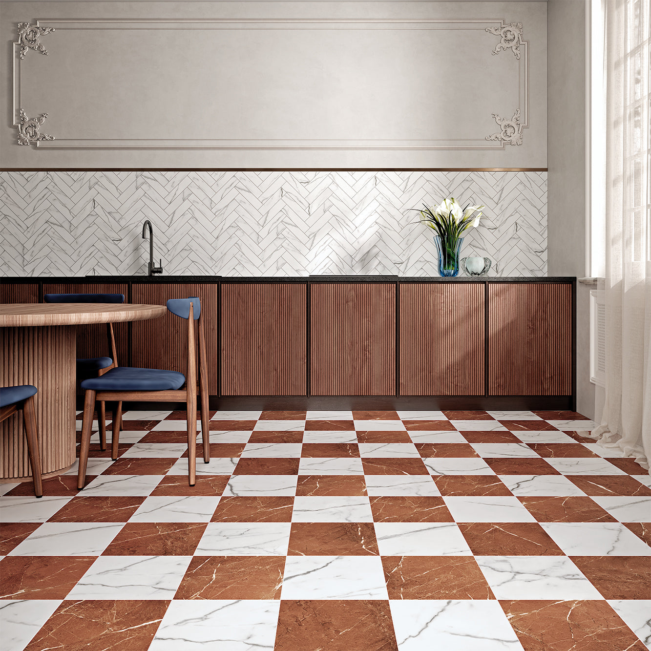 65-CM Marble Look Tiles