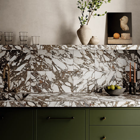65-CM Marble Look Tiles