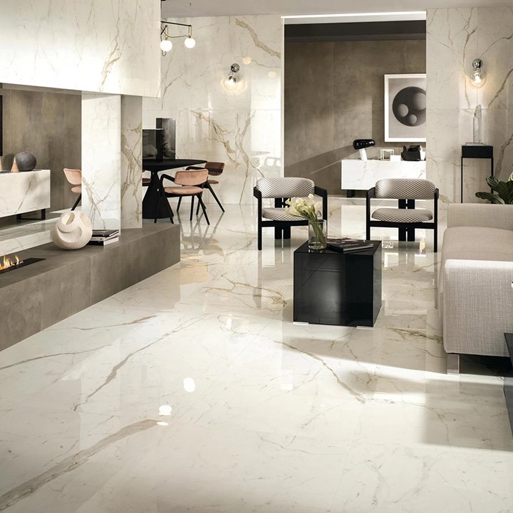 8-MS Marble Look Tiles