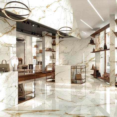8-MS Marble Look Tiles