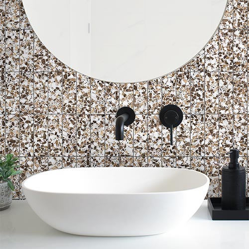 9-TE Terrazzo Look Tile