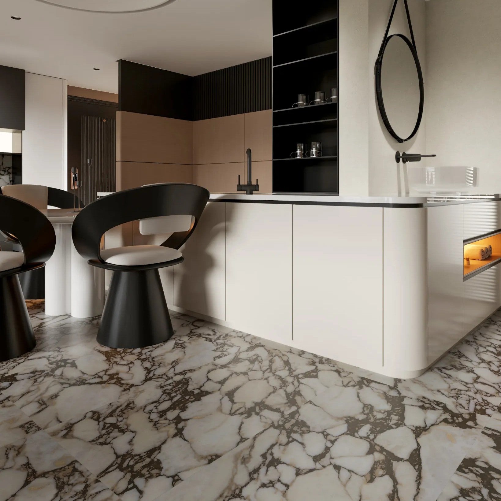 29-CAV Marble Look Tiles