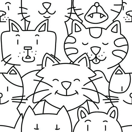 49-CAT Pattern Tile