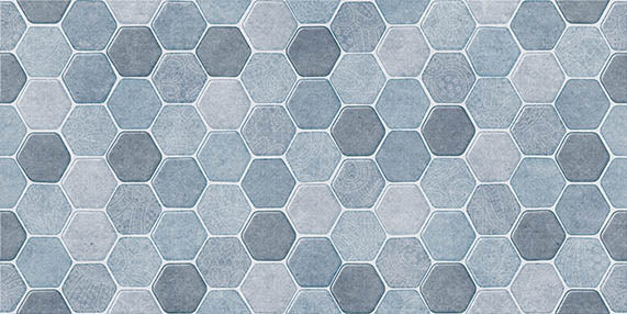 9-FO Hexology Decor Tile