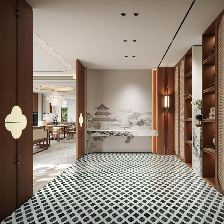 24-EL Marble Look Tiles