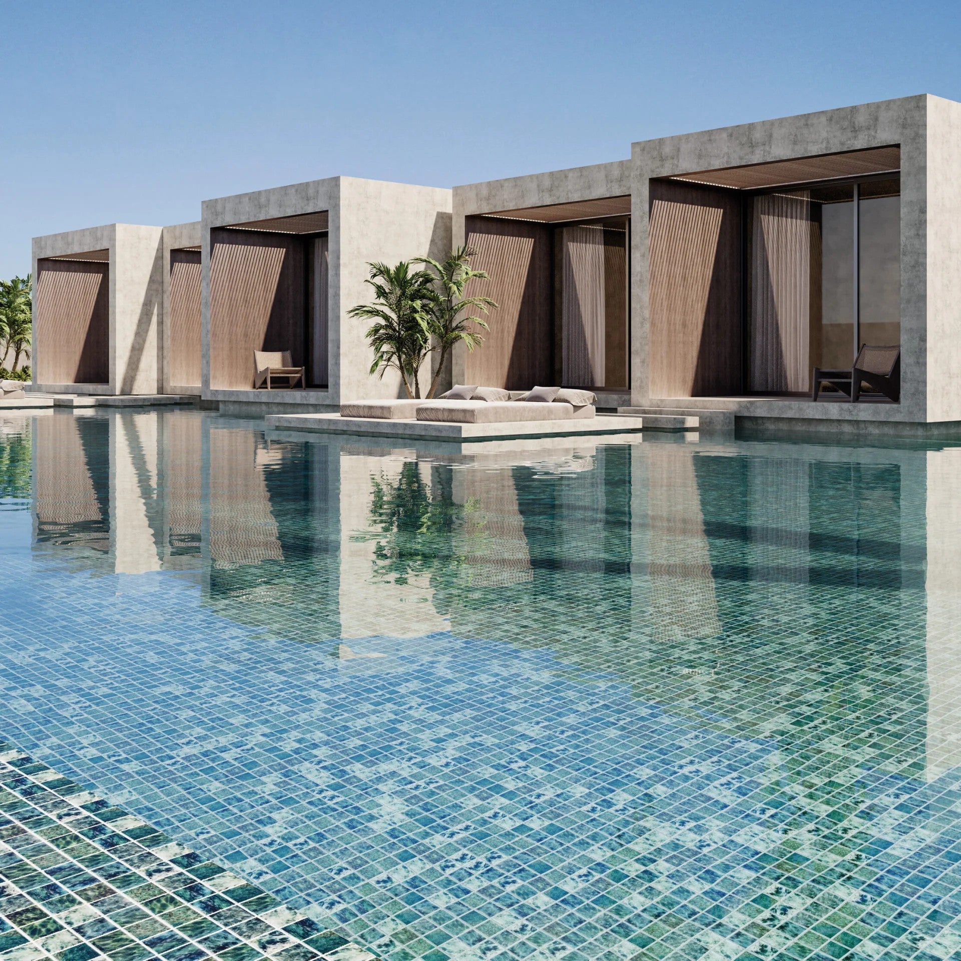 15-PT Pool Mosaic