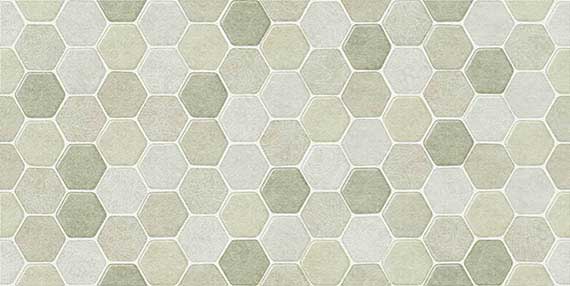 9-FO Hexology Decor Tile