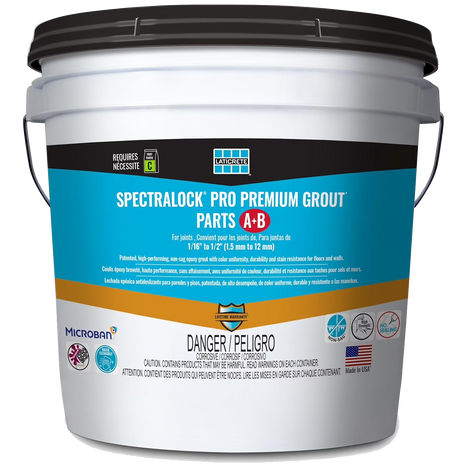 EPOXY - Spectralock Pro Premium Part A & B Epoxy Tile Grout
